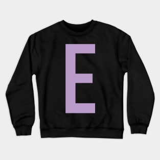 E Crewneck Sweatshirt